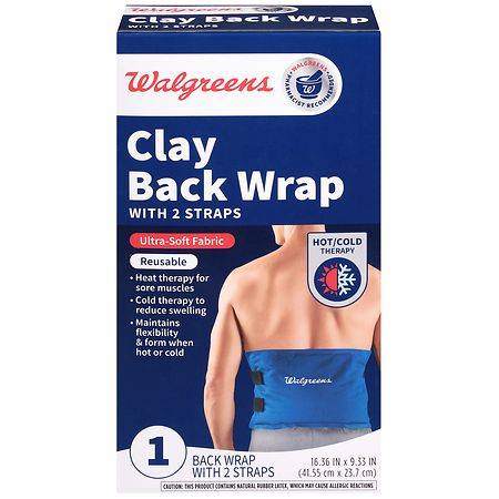 Walgreens Reusable Clay Back Wrap