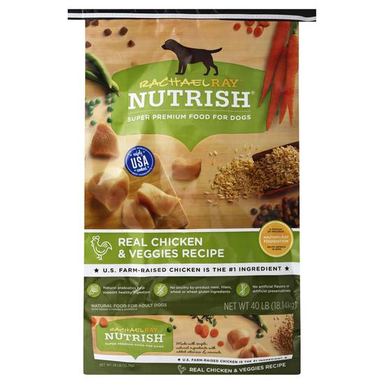 Rachael Ray Nutrish Real Chicken & Veggies Dog Food