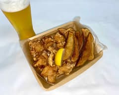 先斗町政次郎の揚げたて唐揚げ＆ポテト