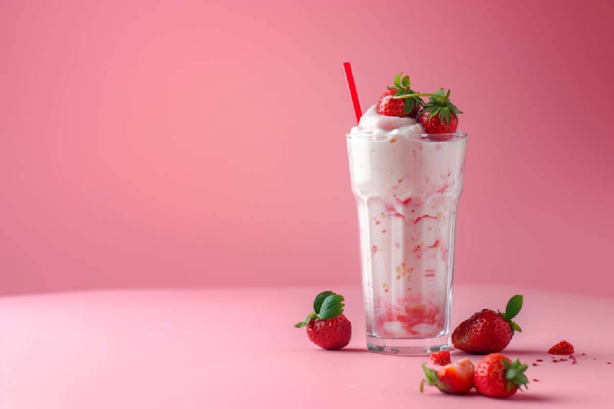 Milkshake Fraise 🥛🍓