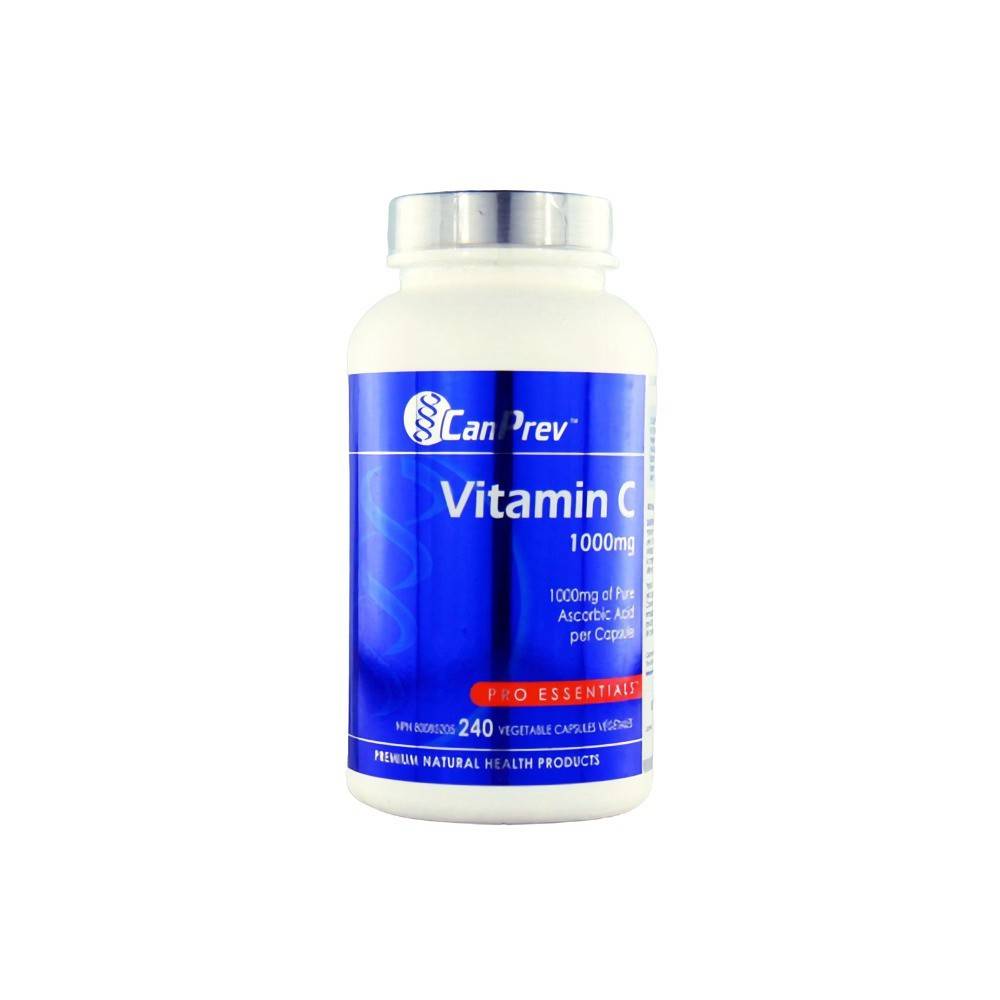 Canprev Vitamin C Capsules 1000 mg (240 units)