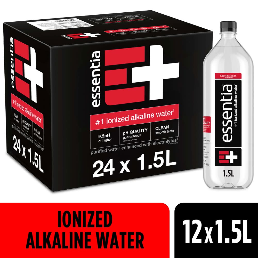 Essentia Ionized Alkaline Water (12 x 1.5 L)