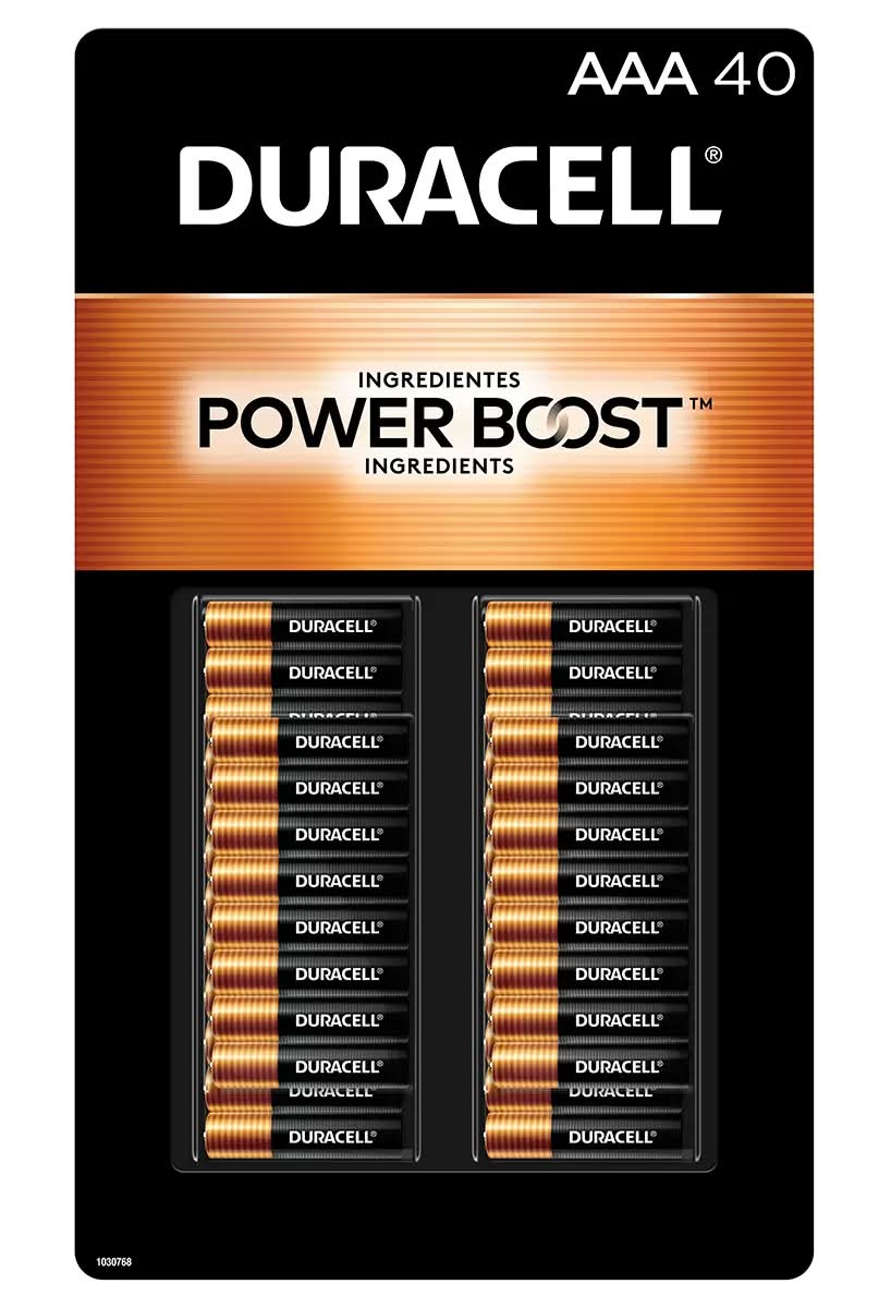 Duracell · Paquete de pilas aaa (40 un)