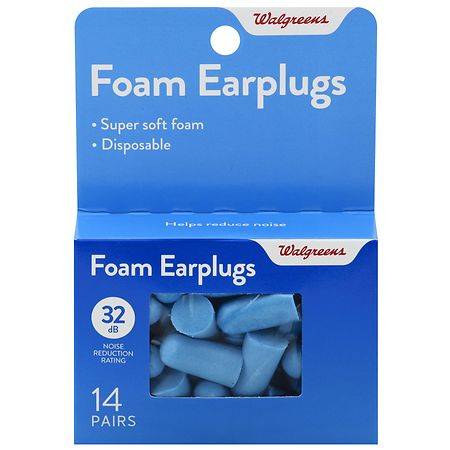 Walgreens Foam Earplugs (14 ct)
