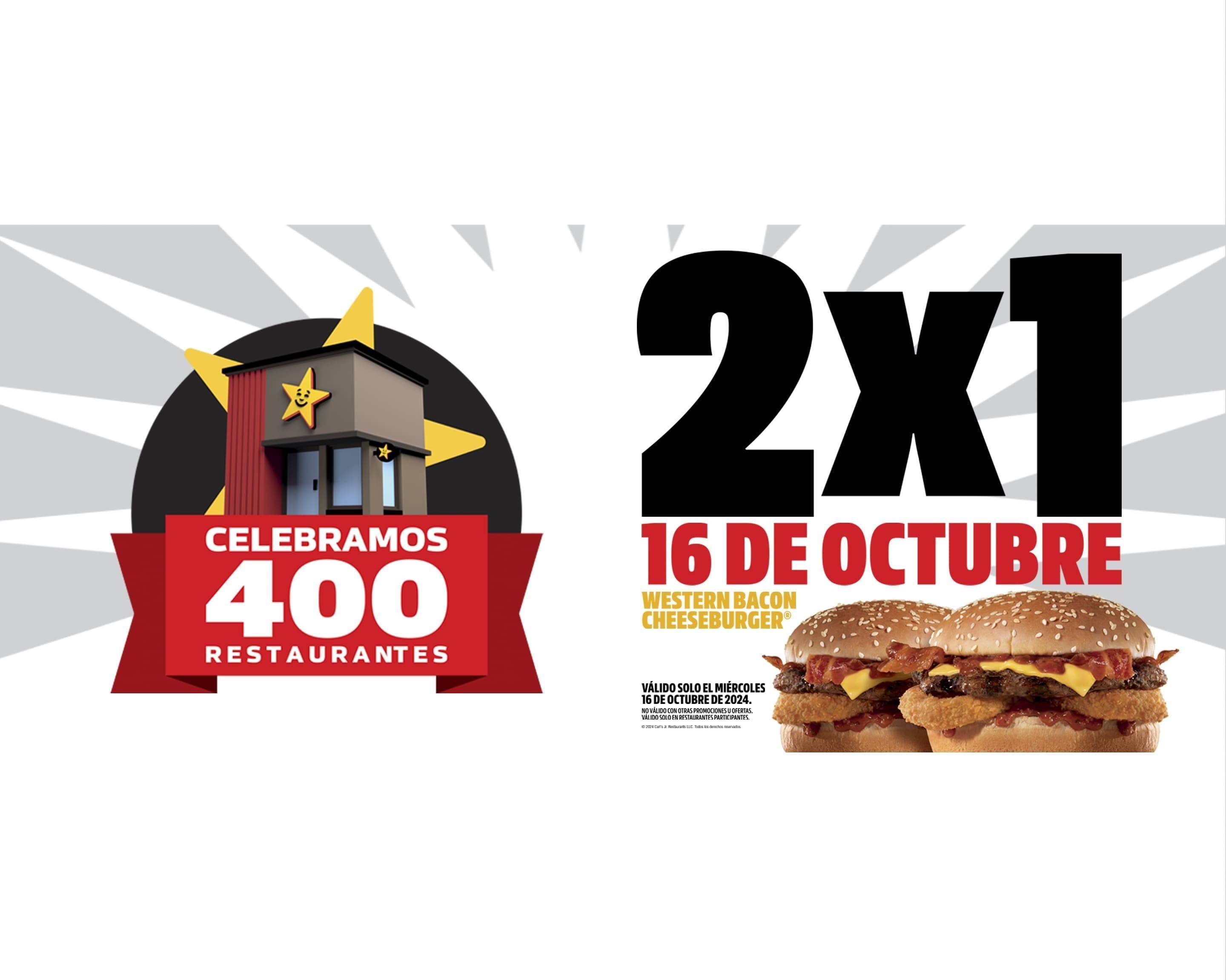 Carl's Jr. Desayunos Cumbres Menú a Domicilio【Menú y Precios】Monterrey