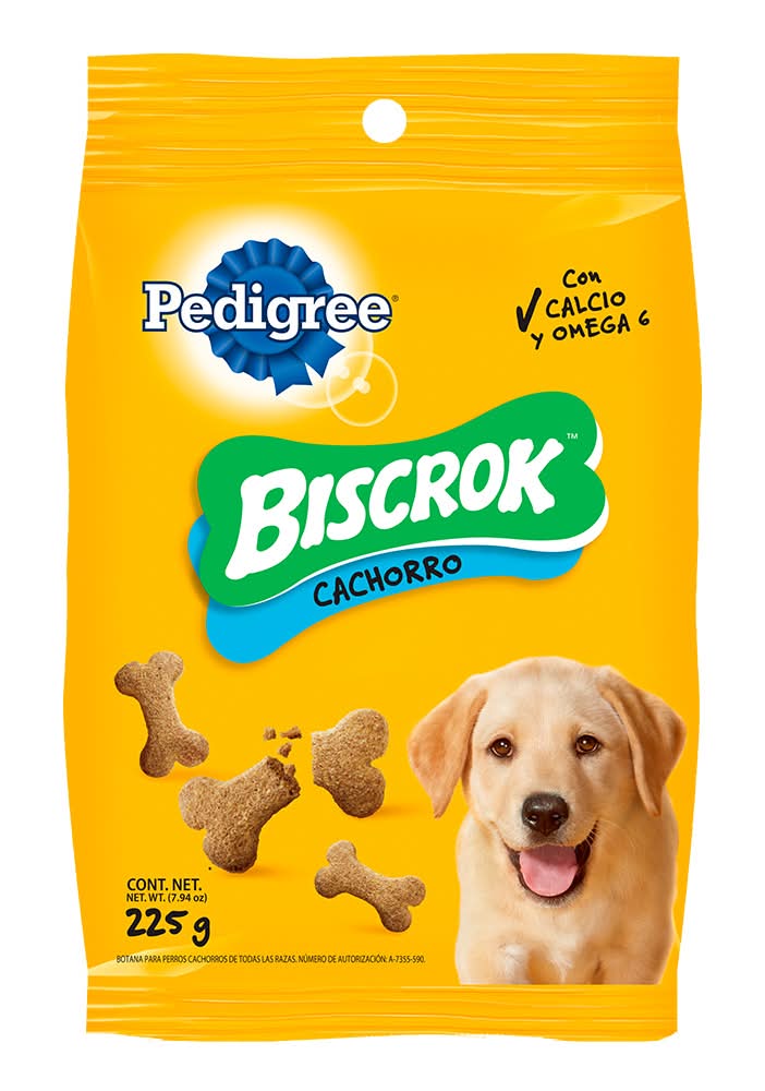 Pedigree · Botana para cachorro biscrok (225 g)