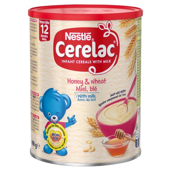 Nestlé Cerelac Infant Cereals With Milk From 12 Months (honey, wheat)