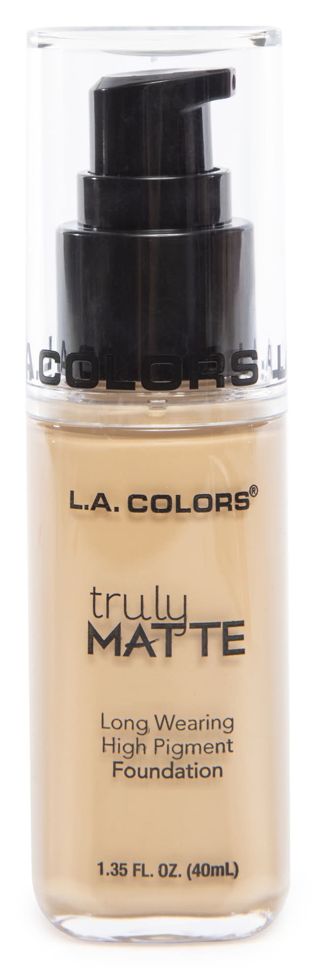 L.A. Colors® Truly Matte Liquid Foundation - Medium Beige
