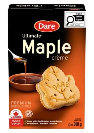 Dare Ultimate Filled Cookies, Maple Creme (300 g)