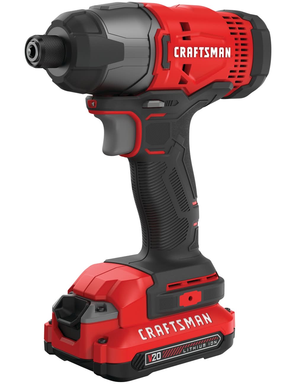 CRAFTSMAN V20 20-volt max 1/4-in Cordless Impact Driver (Battery Included and Charger Included )