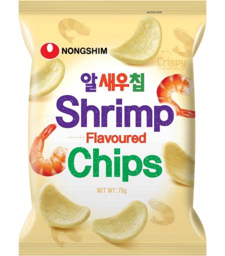 Nongshim Crispy Chips, Shrimp (75g)