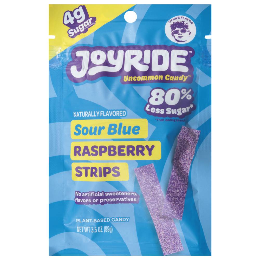 Joyride Candy Strips, Blue-Raspberry (3.5 oz)