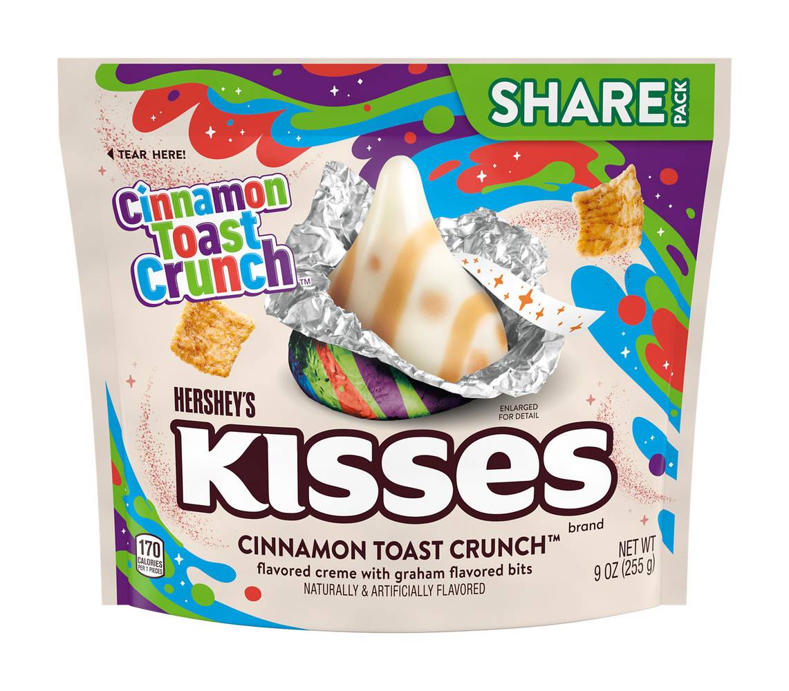 Hershey's Kisses Candy, Cinnamon Toast Crunch (9 oz)