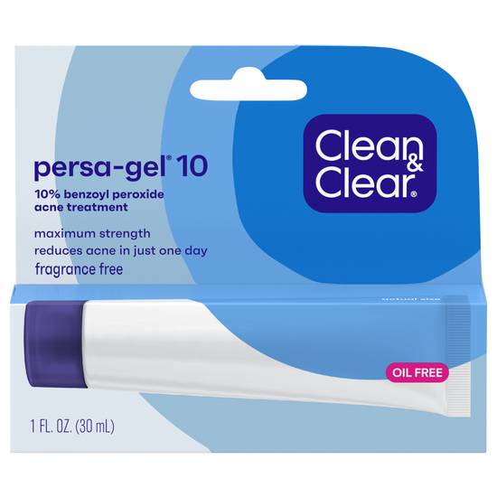 Clean & Clear Persa-Gel 10 Acne Medication (1 oz)