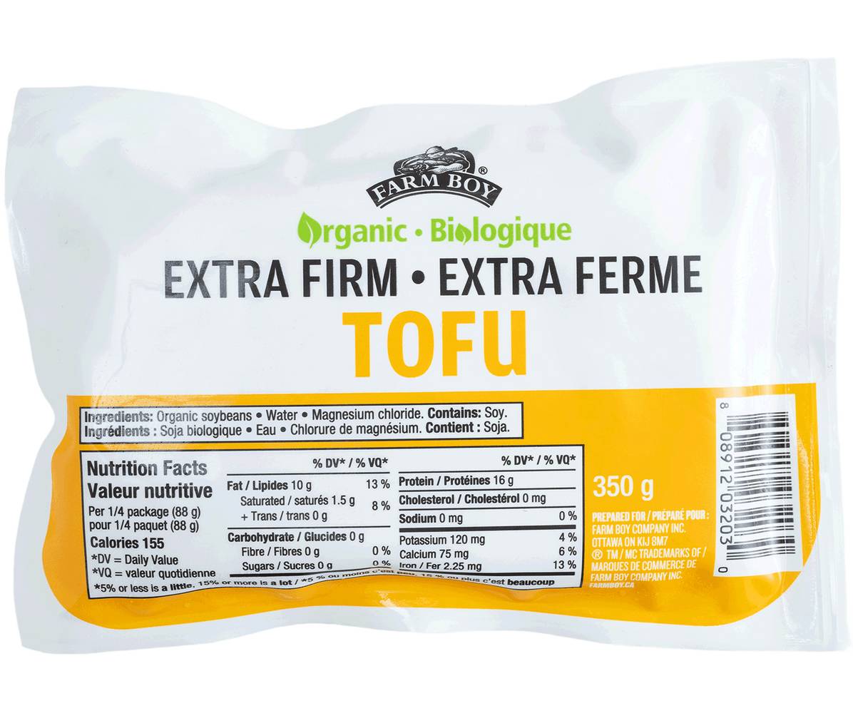 Farm Boy™ Extra Firm Organic Tofu (350 g)