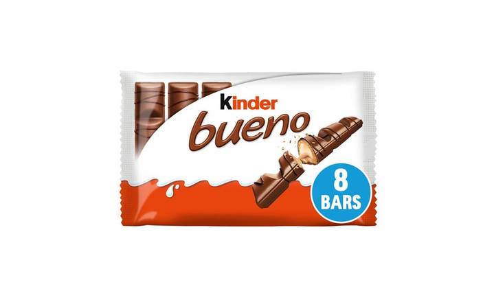 Kinder Bueno 4 pack (8 individual bars) (370723)