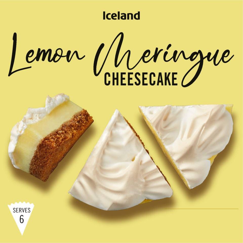 Iceland Lemon Meringue Cheese Cake
