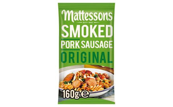 Mattessons Smoked Pork Sausage 160G