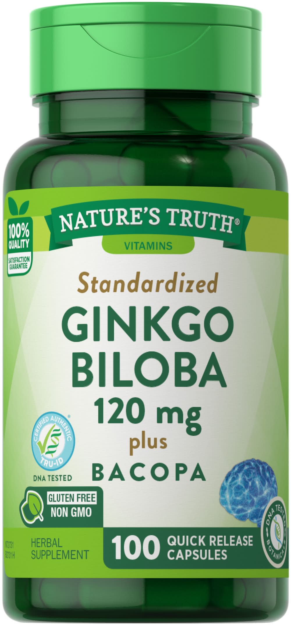 Natures Truth Ginkgo Biloba 120mg (3.2 oz)