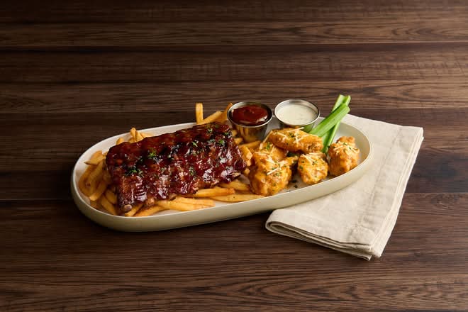 Smokehouse BBQ Ribs & Wings