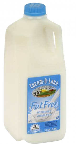 Cream O Land - 2% Reduced Fat Milk - Half Gallon