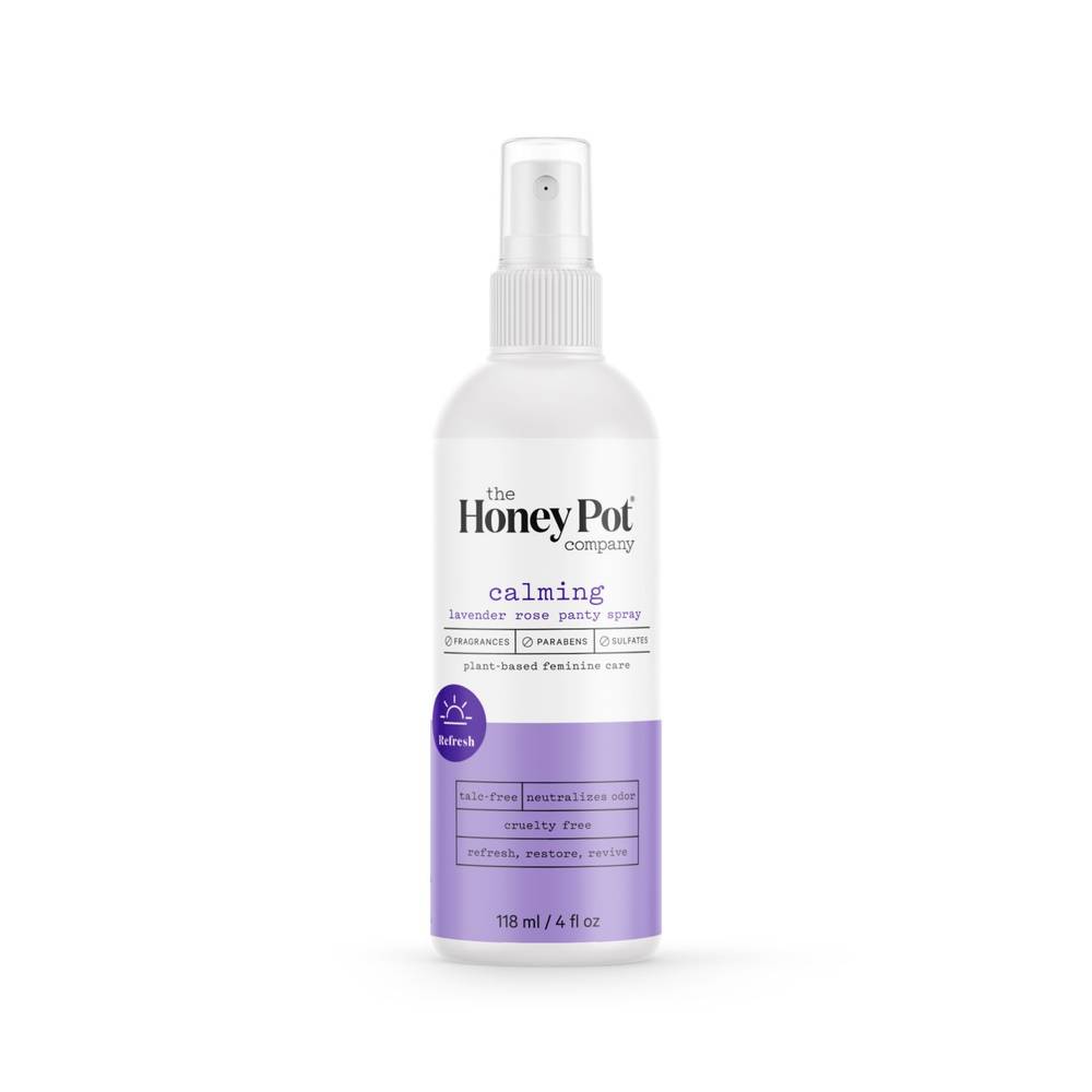 The Honey Pot Lavender Rose Panty Spray, 4 OZ