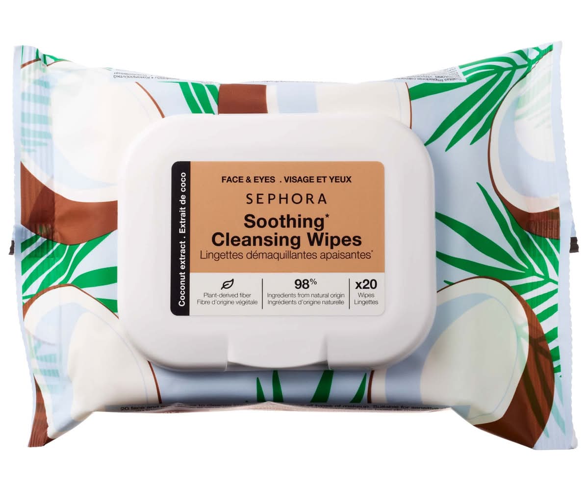 Sephora Collection Cleansing + Exfoliating Wipes Coconut Milk