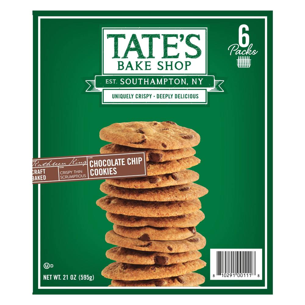 Tate's Bake Shop Thin Crispy Chocolate Chip Cookies