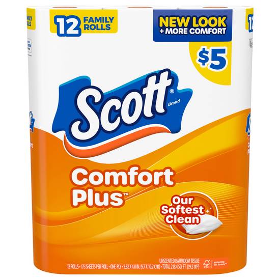 Scott Comfortplus Toilet Paper (3.82 x 4 in)