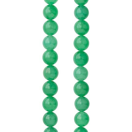 Green Aventurine Round Beads, 8Mm By Bead Landing