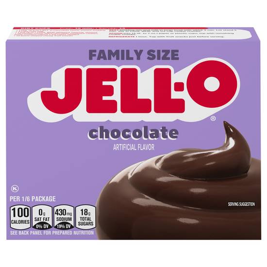 Jell-O Instant Pudding & Pie Filling Mix (chocolate)