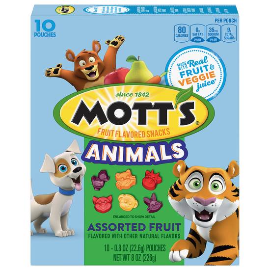 Mott's Assorted Fruit Flavored Snacks (10 ct)