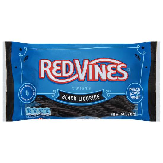 Red Vines Twists Black Licorice