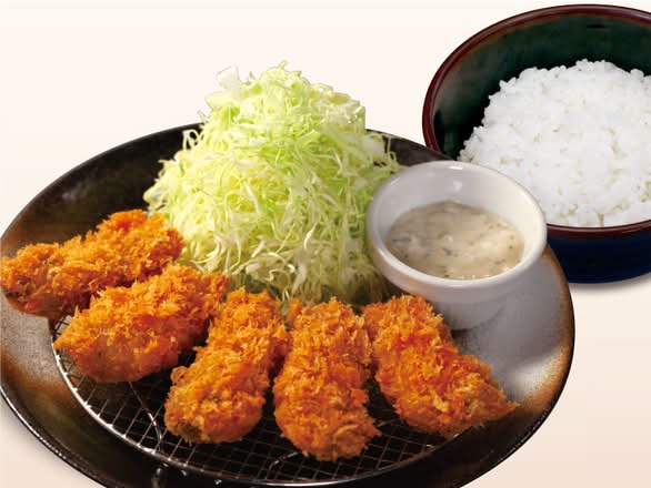 カキフライ定食