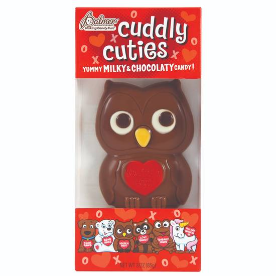 Order Palmer Cuddly Cuties Chocolatey Valentine Candy  food online from CVS store, Providence County on bringmethat.com