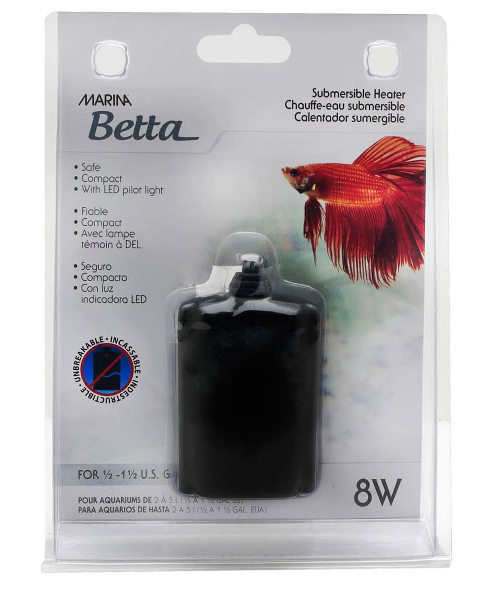 Marina Betta Submersible Heater, 8 W
