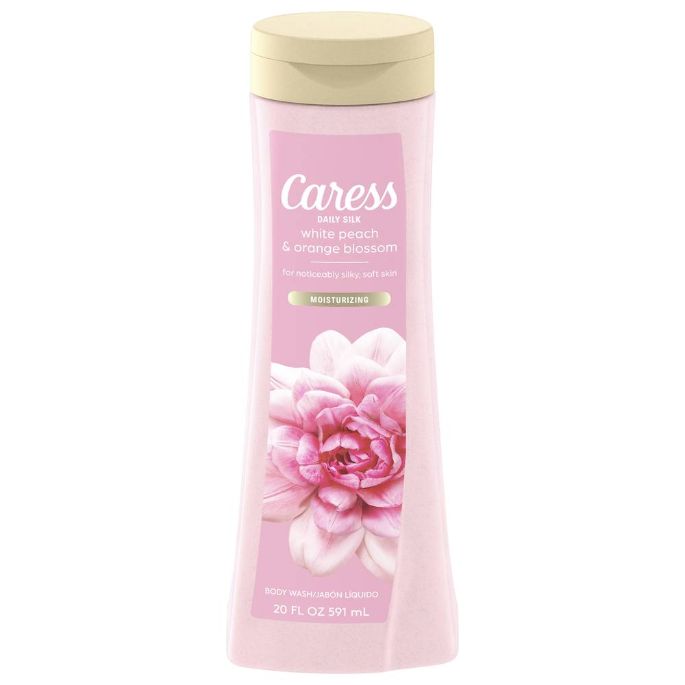 Caress Daily Silk White Peach & Orange Blossom Moisturizing Body Wash