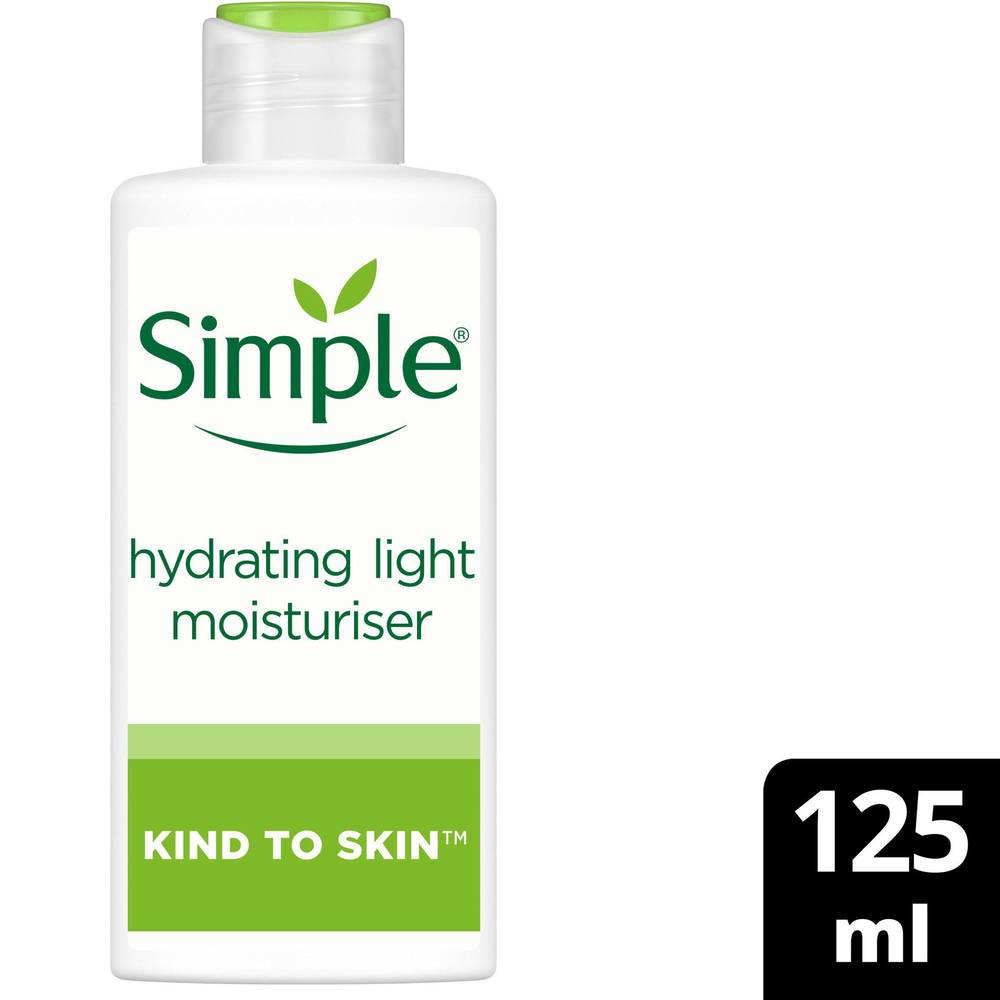 Simple Kind To Skin Hydrating Light Face Moisturiser 125ml