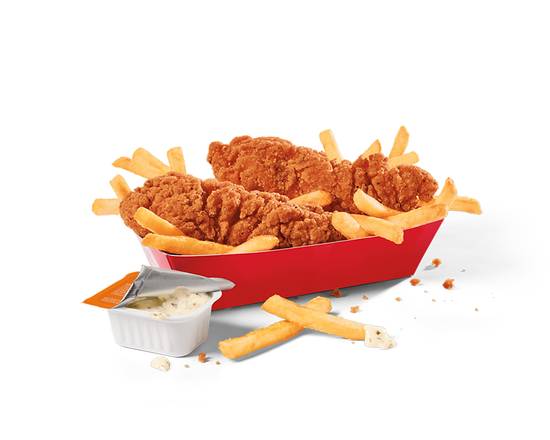 2pc Spicy Chicken Strips Snack Box