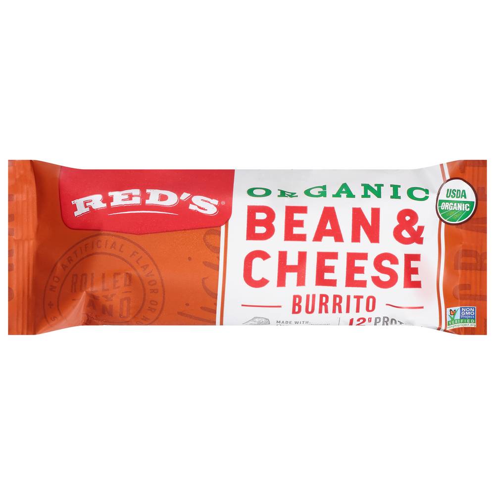 Red's Organic Bean & Cheese Burrito