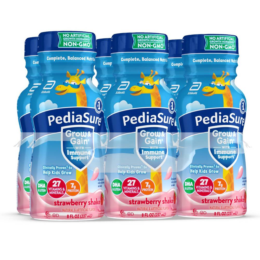 PediaSure Grow & Gain Shake, Strawberry (48 fl oz)