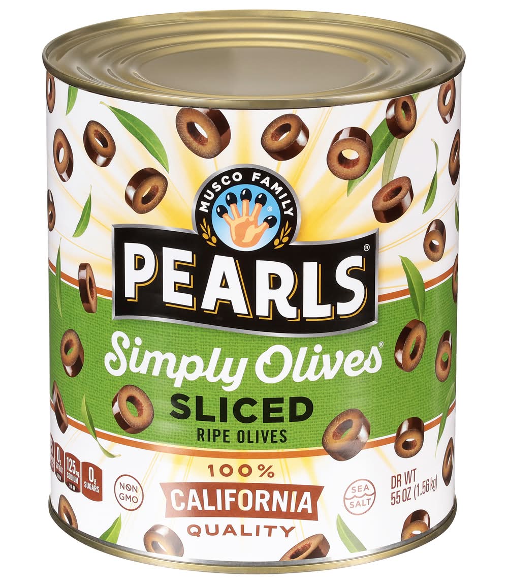 Pearls Simply Olives Sliced Ripe Olives (3.44 lbs)