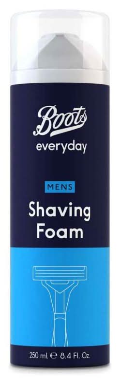 Boots Everyday Mens Shave Foam (250ml)
