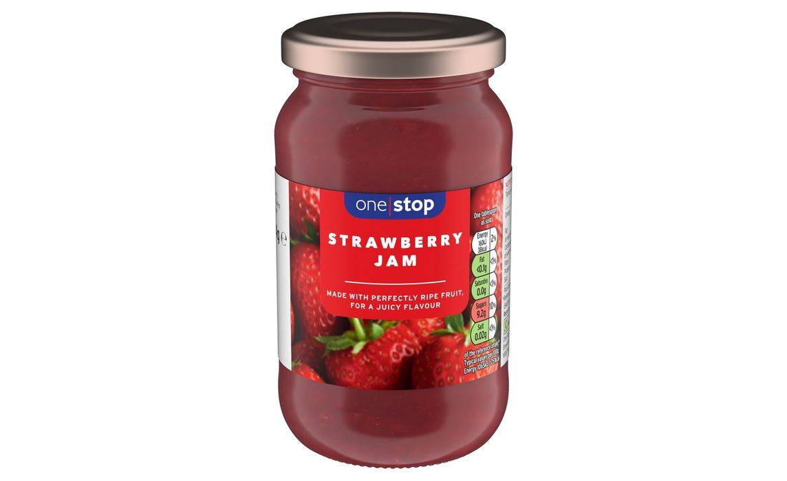 One Stop Strawberry Jam 454g (407024)