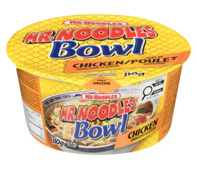 Mr. noodles bol de nouilles - bowl noodles (poulet)