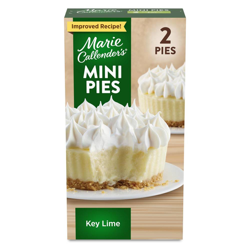 Marie Callender's Key Lime Mini Pies Frozen (2 ct) (7.5 oz)