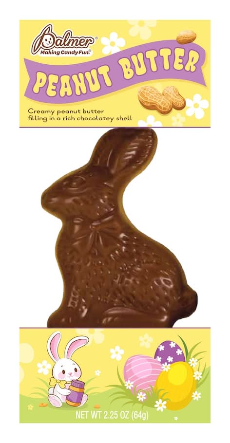 Palmer Creamy Peanut Butter-flavored Chocolate Candy, 1-ct.