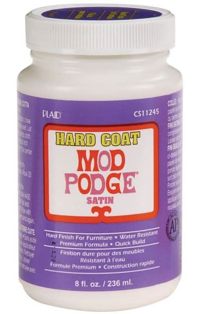 Plaid Mod Podge Hard Coat Satin (8 oz)
