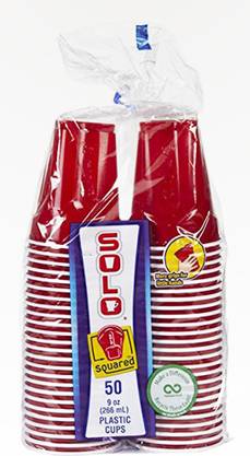 Solo Party Cups 50 Count 9Oz