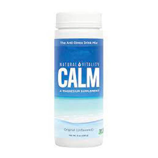 Natural Vitality Calm Magnesium Anti Stress Supplement Drink Mix